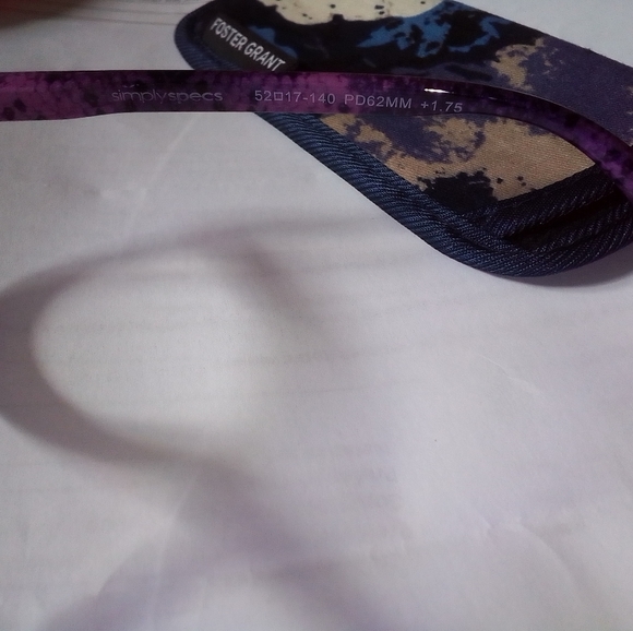 👀 Simply Specs Reptile Pattern+1.75 New With Case - Picture 5 of 6